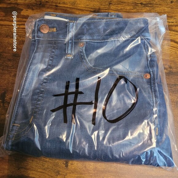 Madewell Jeans Size 28 Curvy Hi Rise Skinny Sussex Wash MB354 Tummy Control - Picture 12 of 12